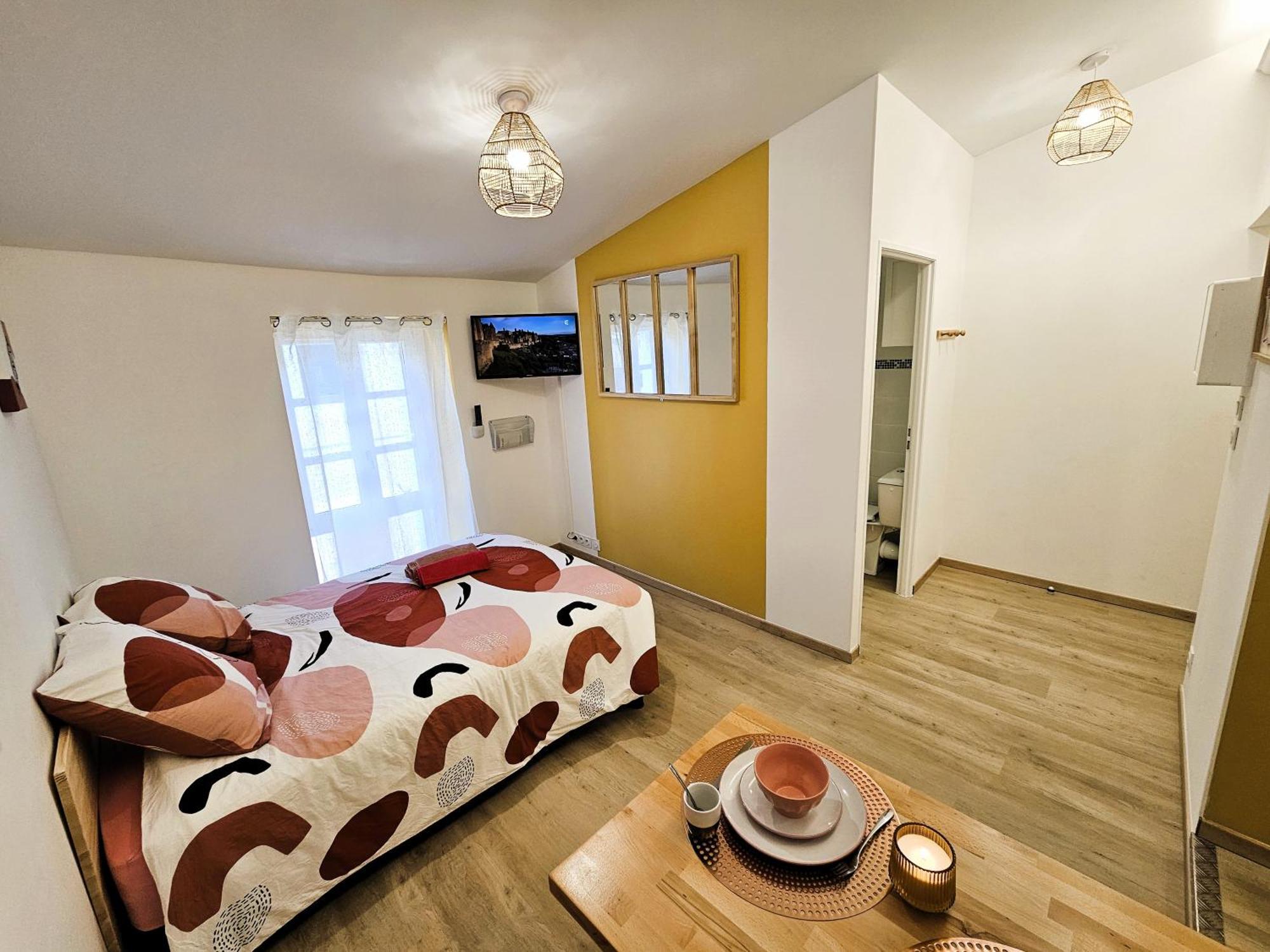 Tout Confort ! Centre-Ville, Climatisation, Parking, Wifi, Calme, Tv Carcassonne Eksteriør bilde